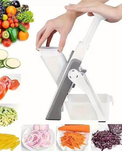 Cortador de Verduras,mandolina de acero inoxidable corta patatas,zanahorias y todo tipo de verduras